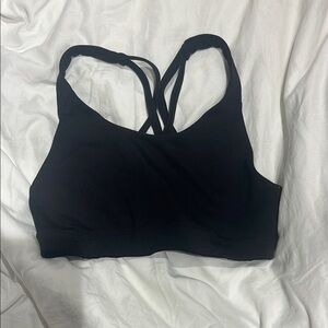 Old Navy power pressBlack Racerback Sports Bra (similar to lululemon energy bra)